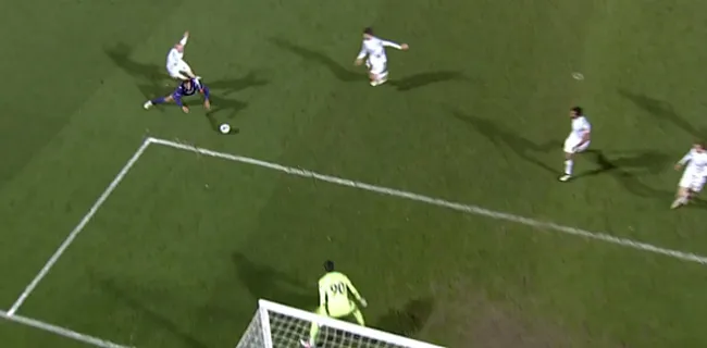 Spelers Anderlecht in alle staten niet gefloten penalty