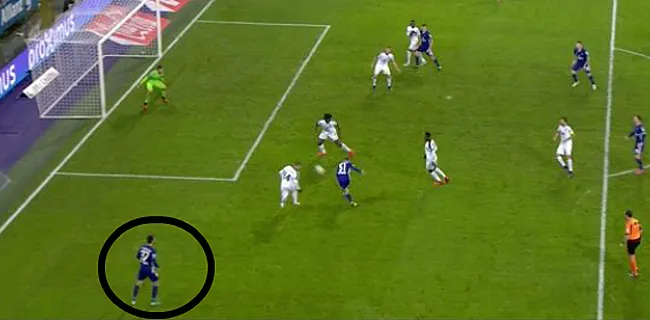 Gelukje voor Anderlecht: 