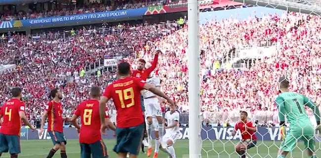 Video: Rusland langs Spanje na bedenkelijke penalty