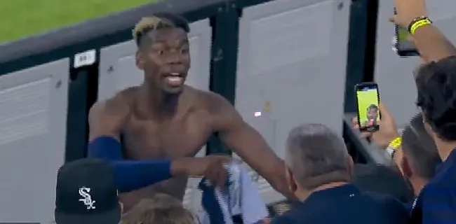 Pogba moet sanctie vrezen na domme actie