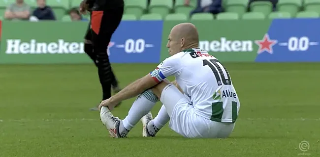 Geblesseerde Robben geeft niet op: 