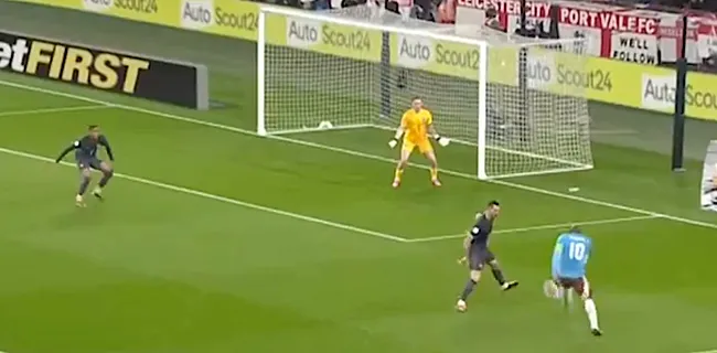 Lukaku legt Wembley het zwijgen op met geniale actie