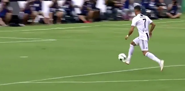 Video: Ronaldo krijgt eerste Juve-treffer op schoteltje aangeboden