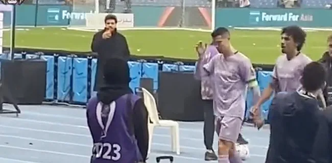 Ronaldo druipt pijnlijk af: 
