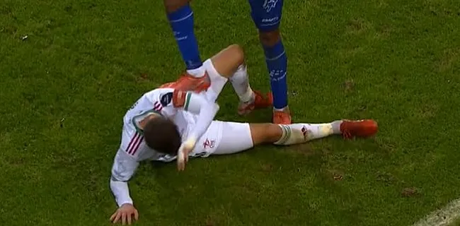 AA Gent-sterkhouder ontsnapt na gemene charge (🎥)