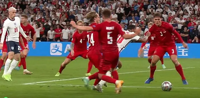 Golf van kritiek na penalty Engeland: 