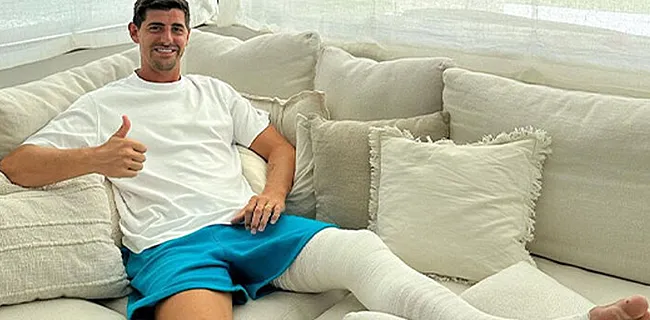 Courtois komt met eerste reactie na dramatische blessure