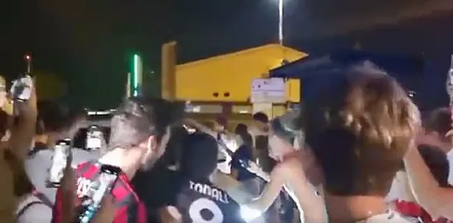 Milan-mania: De Ketelaere als rockster onthaald