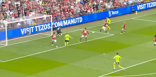 Trossard straft dolende Casemiro genadeloos af