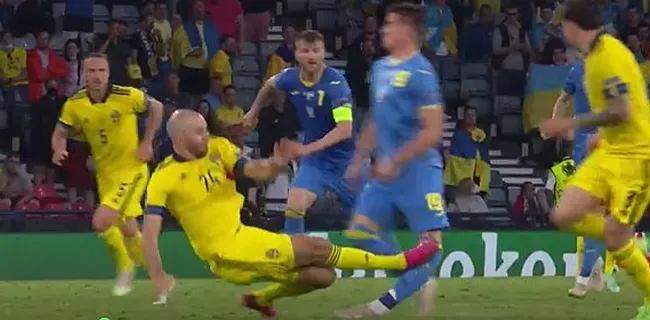 Einde EK voor slachtoffer 'horrortackle' in achtste finale