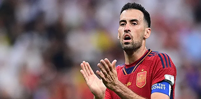 Spanje neemt afscheid van Sergio Busquets