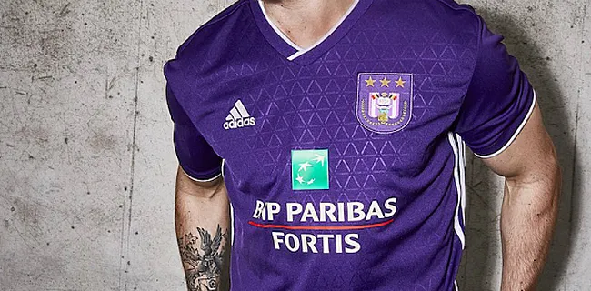 FOTO: Nieuw thuisshirt Anderlecht iets te vroeg gelekt