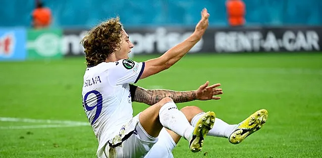Silva koos voor Anderlecht: 