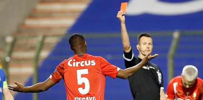 Sissako krijgt stevige sanctie na rood in bekerfinale