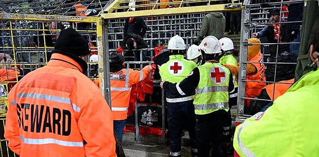 Fans op brancard, bus gestenigd: Anderlecht-Standard loopt alsnog fout