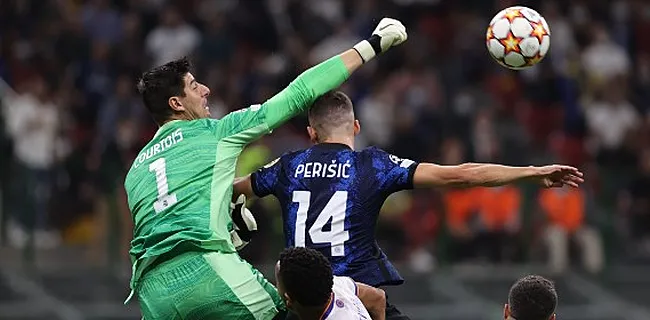 Briljante Courtois draagt Real: 