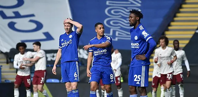 Leicester geeft alles uit handen na knappe goal Tielemans