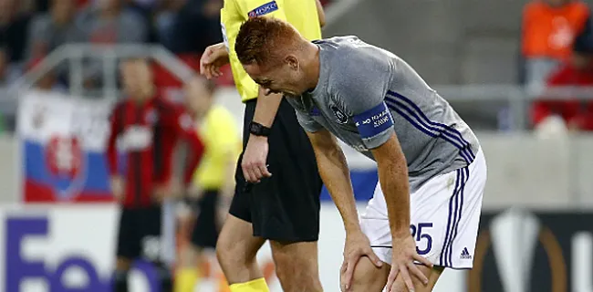 Anderlecht krijgt nieuwe domper: Trebel weken out