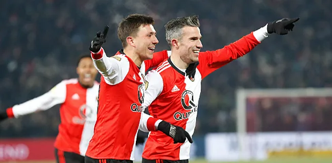 Van Persie al weg bij Feyenoord?