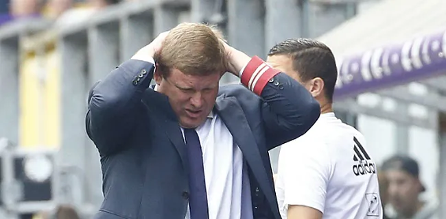 Hein luidt alarmbel bij Anderlecht: 