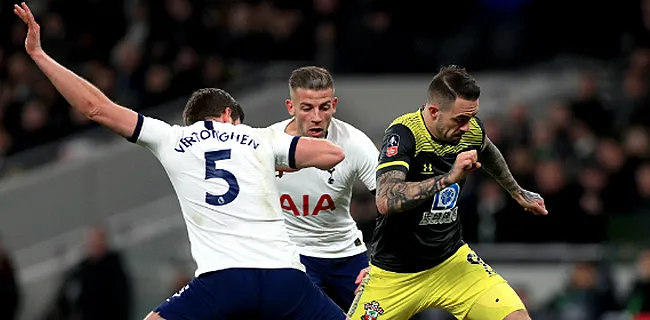 Tottenham bekert verder, maar ijskoude douche voor Vertonghen