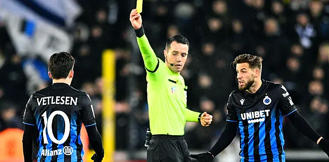 Club Brugge ontsnapt: verdiende Vetlesen een rode kaart?