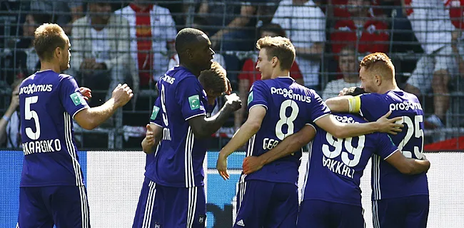 Anderlecht stuurt overbodige speler naar B-kern