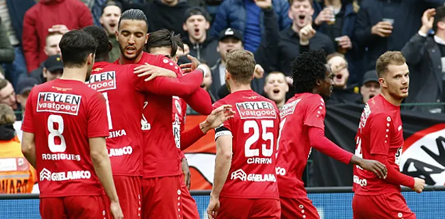 Antwerp doet slechte zaak: 