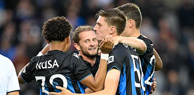 Club Brugge maakt indruk: 