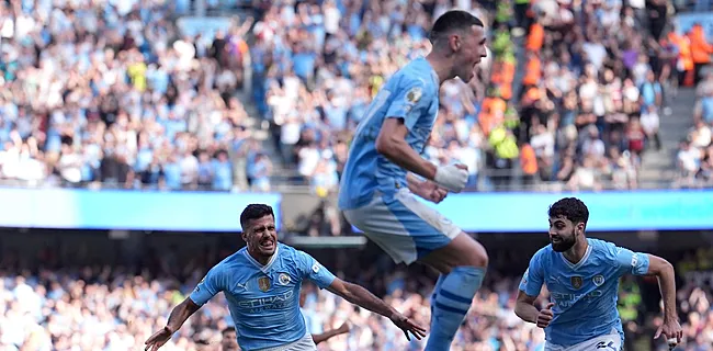 Vier op een rij! Assist Doku helpt City aan nieuwe landstitel