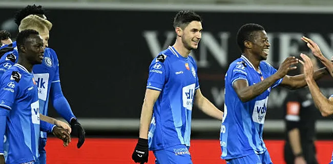 AA Gent boekt zege van de hoop tegen matig Standard