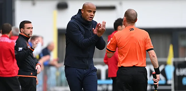 Kompany maakt beklag over arbitrage na zuur gelijkspel