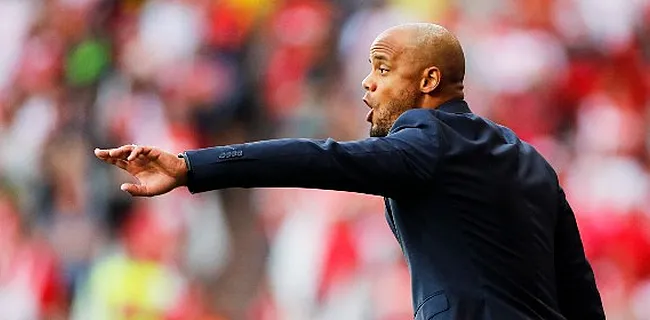 Kompany en Leye enerveren: 
