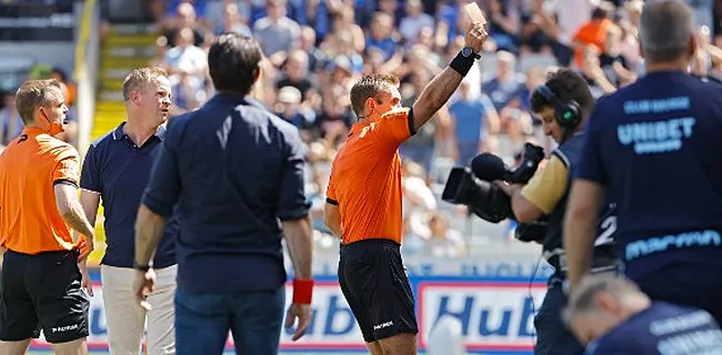 Genk-icoon kent straf na bizarre rode kaart