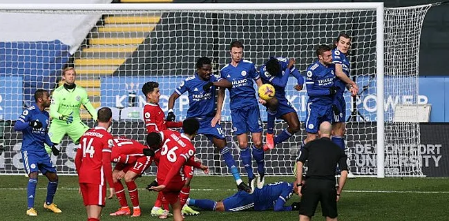 Leicester deelt Liverpool oplawaai uit in waanzinnig slot
