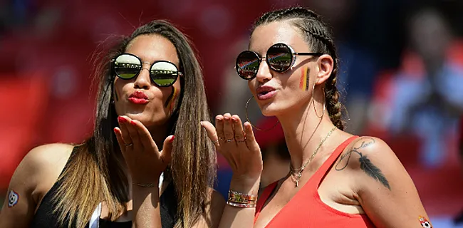 Foto: Zus en vrouw Witsel stelen de show in Moskou