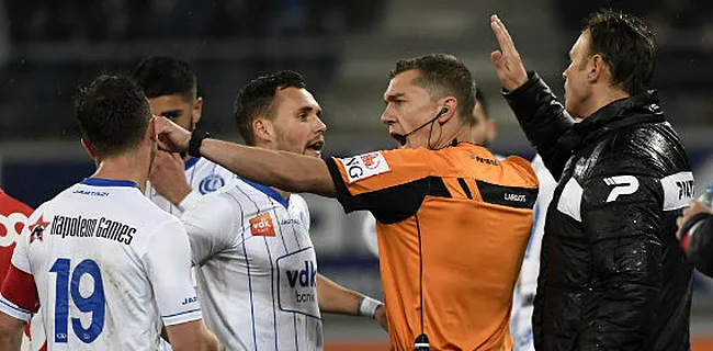 Gent-supporters ziedend: 