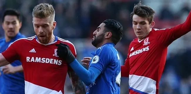 Zwalkend Leicester raakt niet verder dan een punt tegen Middlesbrough