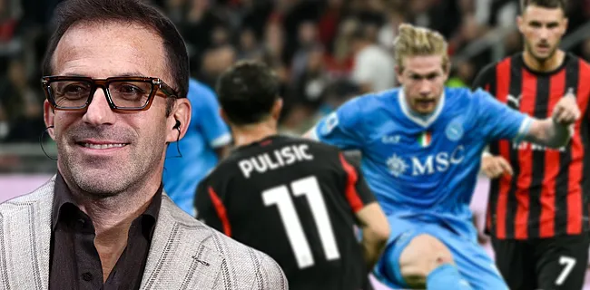 Kritiek op De Bruyne: Del Piero lanceert krachtig statement