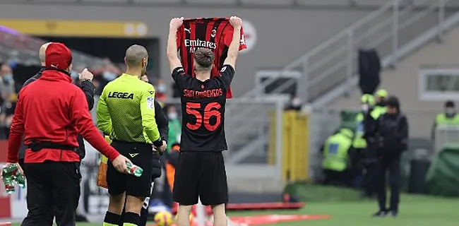Saelemaekers helpt AC Milan aan zege en eert ploegmaat