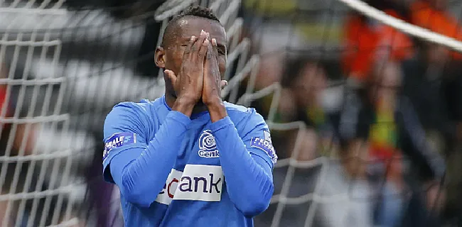 Samatta zag af bij Genk: 