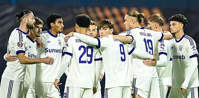 Anderlecht laat kansen liggen: één titularis valt uit de toon