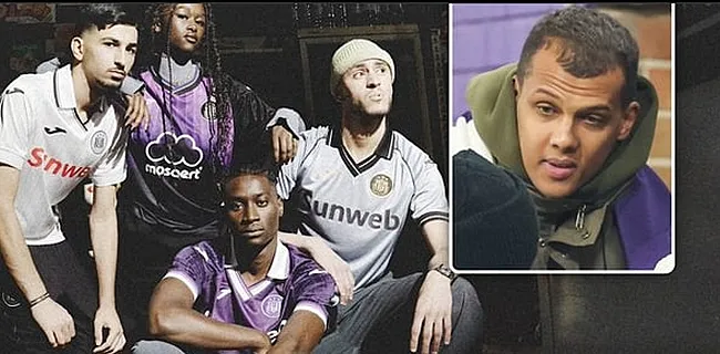 Straffe Stromae: Anderlecht verbaast met vier nieuwe shirts