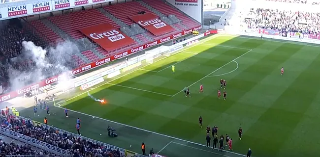 Daar gaan we wéér: uitfans laten Antwerp-Standard stilleggen