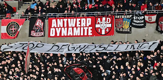 Ontploffingsgevaar bij Antwerp: fans viseren Gheysens
