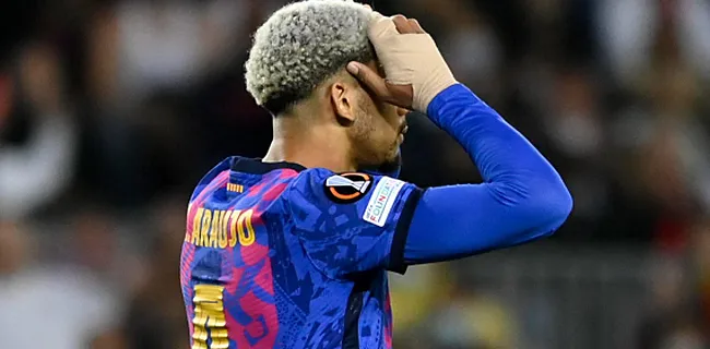 Zware botsing zet domper op zege Barcelona