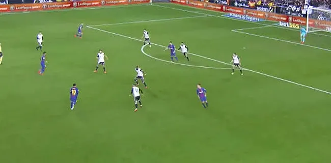 GOAL! Messi doet het weer voor Barcelona met geniale assist (VIDEO)