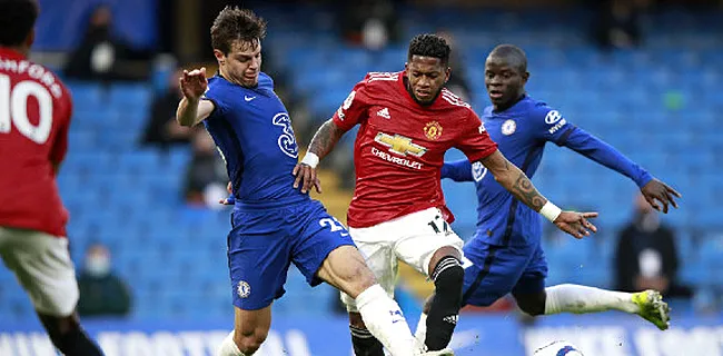 Geen winnaar tussen Chelsea en Man Utd na slappe pot voetbal