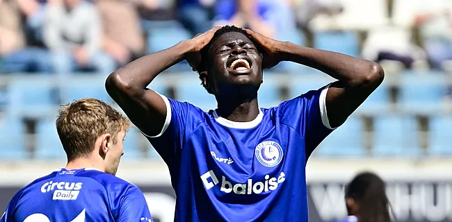 Rode kaart beslissend: geen winnaar in Gent-Anderlecht