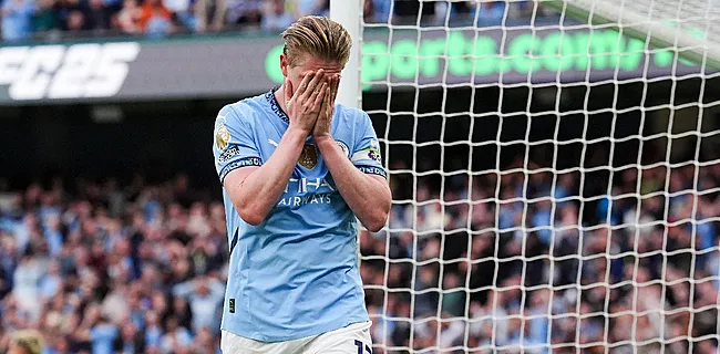 De Bruyne laat afscheidsgoal liggen, maar City wint wel